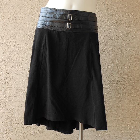 Tripp nyc Dresses & Skirts - TRIPP NYC Double Belted Skirt NWOT Hi-Low Hem